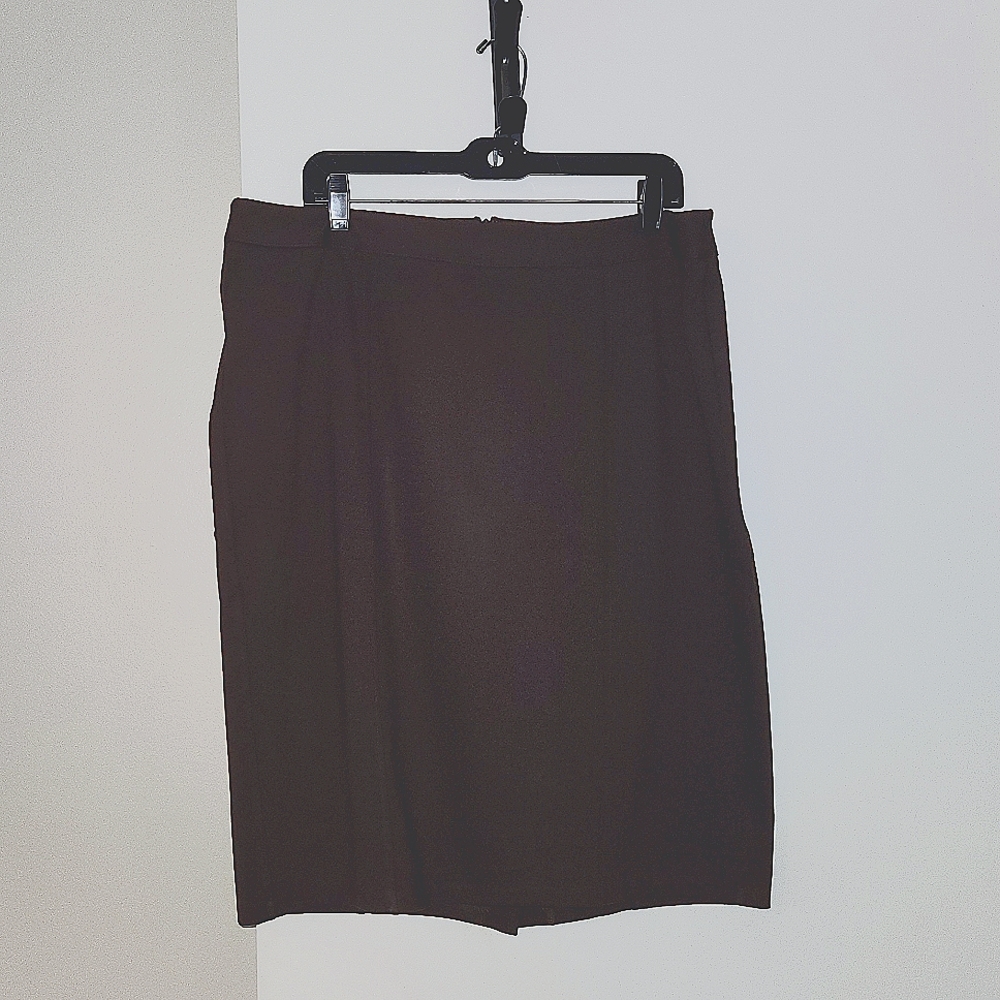 Brown Pencil Skirt